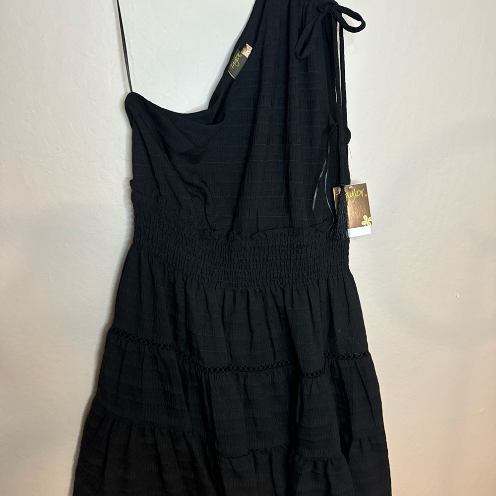 Taylor women one shoulder dress